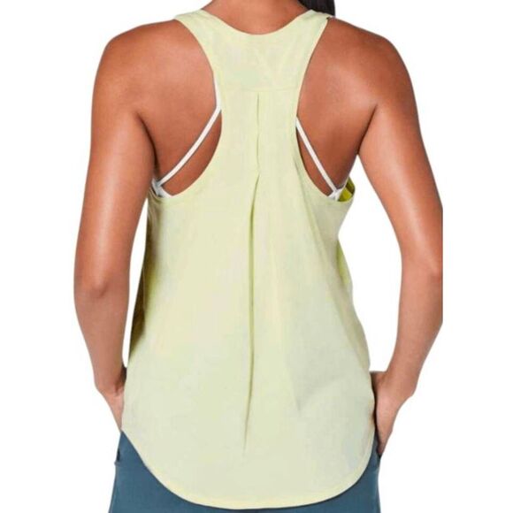 LULULEMON ATHLETICA Love Tank 'Pleated' Size 6 - Picture 3 of 5